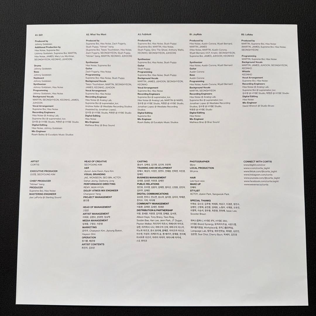 CORTIS コルティス LP vinyl ヴァイナル レコード アナログ - メルカリ