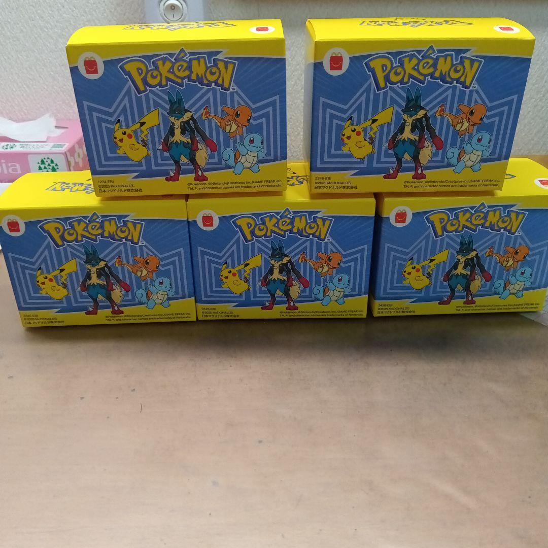 新品・未開封」ポケモン フィギュア 5個セット - メルカリ