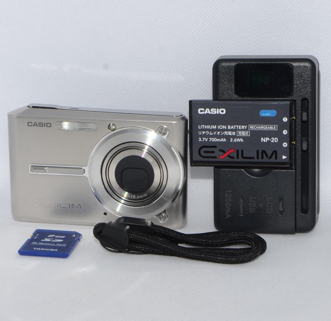 CASIO カシオ EXILIM EX-S600 シルバー (動作確認済) - メルカリ