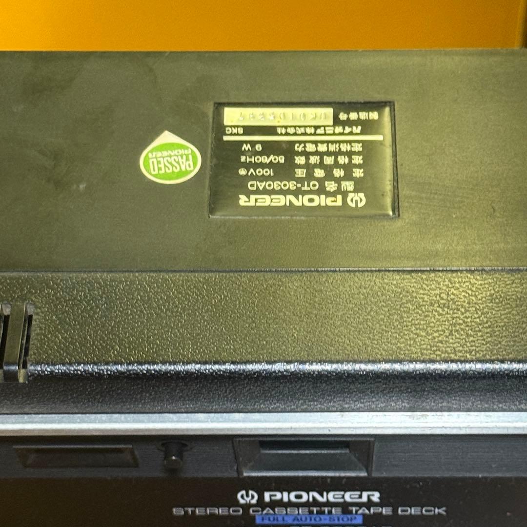 ヴィンテージ】パイオニア Pioneer CT-3030ad 1970年代