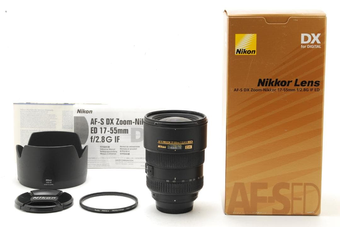 元箱 美品 Nikon AF-S 17-55mm 2.8 G ED DX#124 元箱 美品 Nikon AF-S 17-55mm 2.8 G ED DX#124 - メルカリ