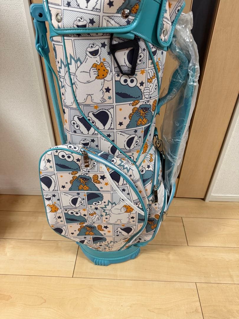 セサミストリート クッキーモンスター キャディバッグ - メルカリ