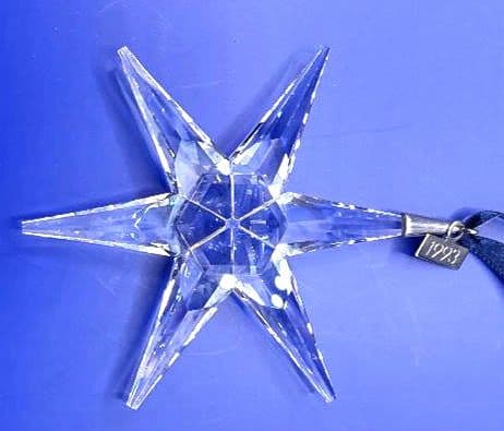 スワロフスキー クリスマスオーナメント 1993年 SCS会員限定販売品
