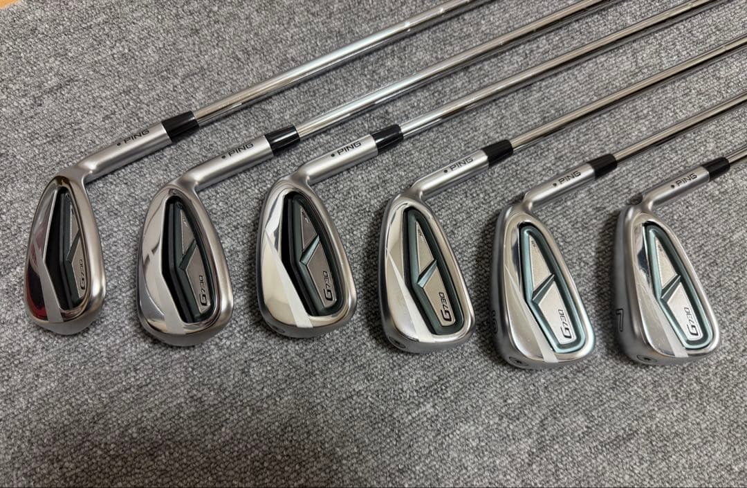 コース未使用PINGG730 6-U 6本ハドラス済 希少750GHneo S - メルカリ