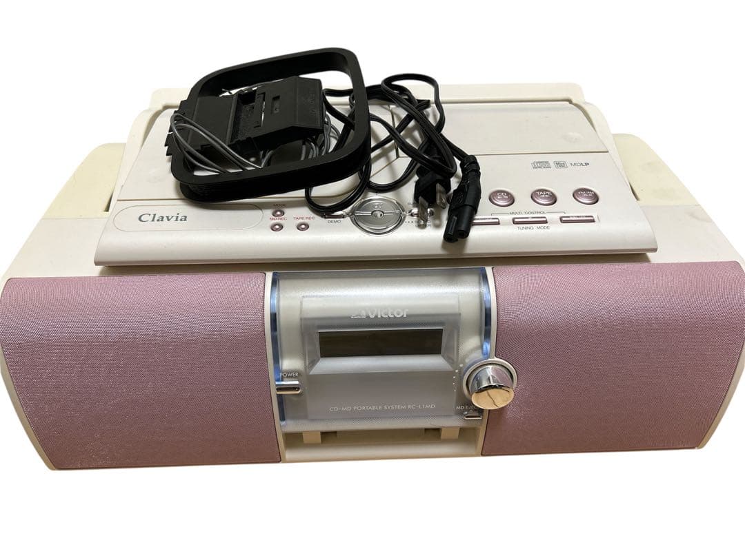 良品】ビクター Clavia RC-L1MD CD/FM動作OK ピンク - メルカリ