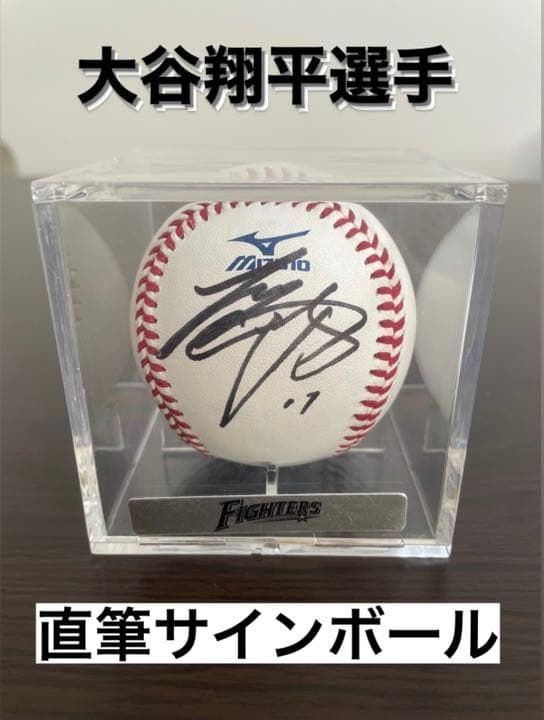 超レア❗️】大谷翔平選手 直筆サインボール（NPB 12球団統一試合球