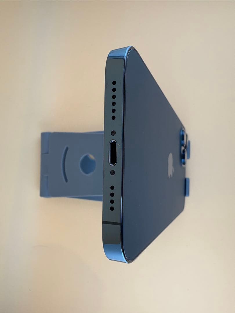 iPhone12 Pro Max 128GB 青バッテリー純正99%超美品の通販はau PAY