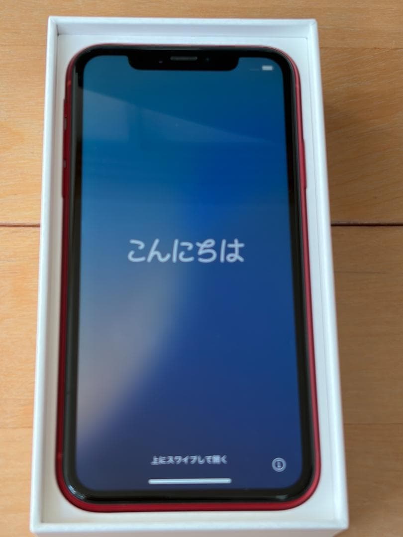 iPhone XR 64GB Product RED 美品 バッテリ94% - メルカリ