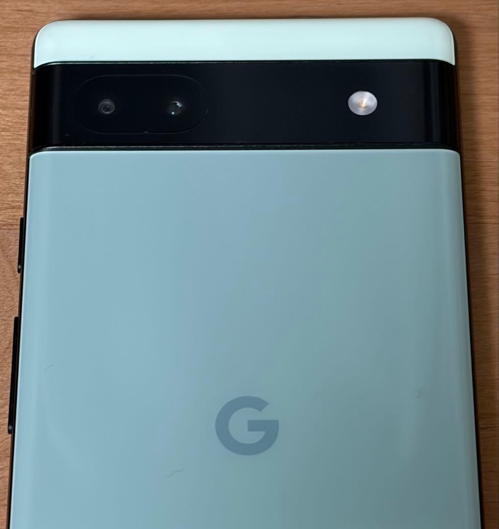 Google Pixel 6a ミントグリーン セージ 本体 強化ガラス2枚付き