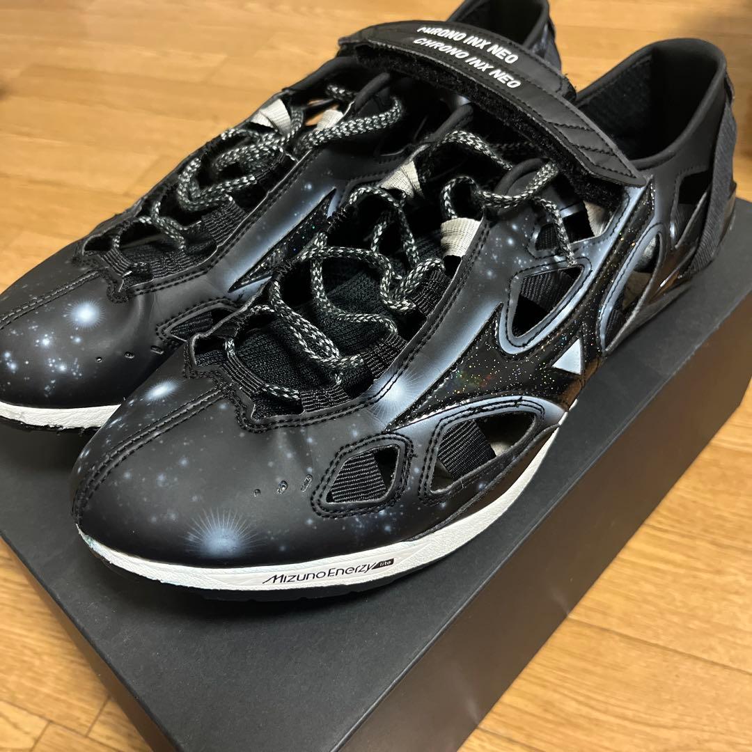 ミズノ クロノインクスネオジャパン 黒 28.0cm - メルカリ