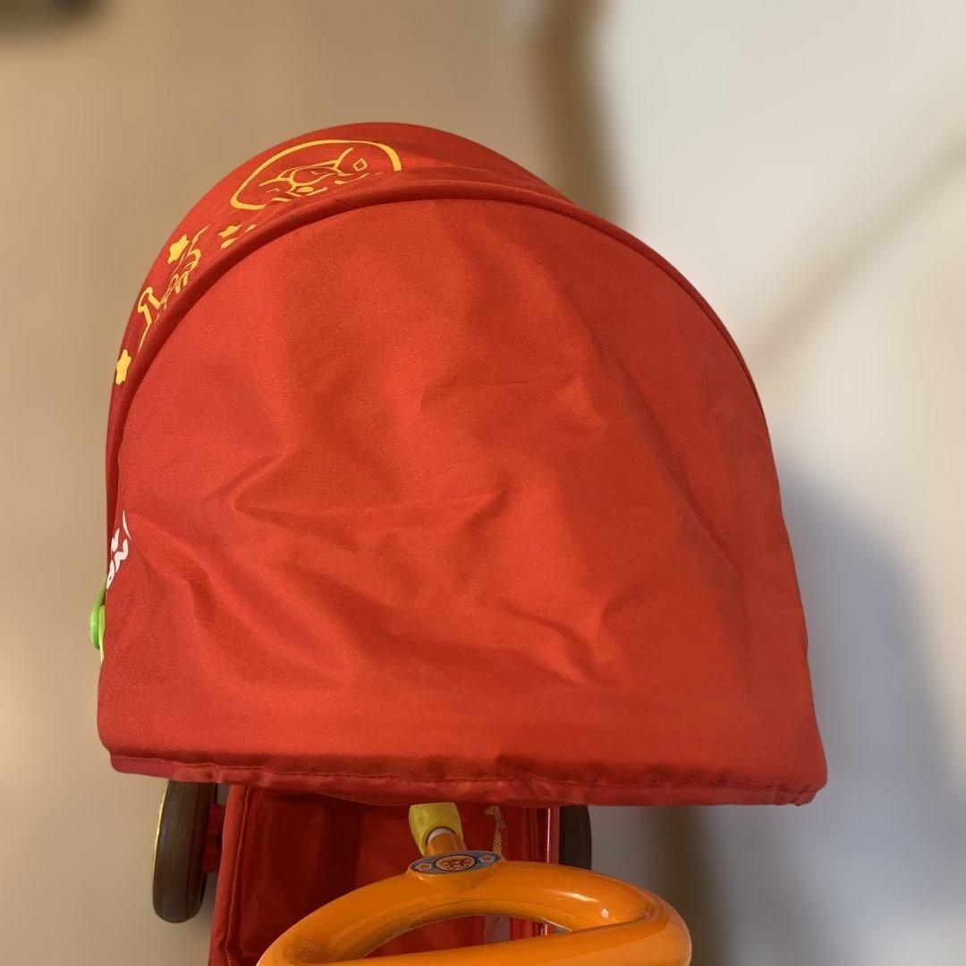 アンパンマン デラックスII 自転車 日よけ付き メロディ おしゃべりブザー