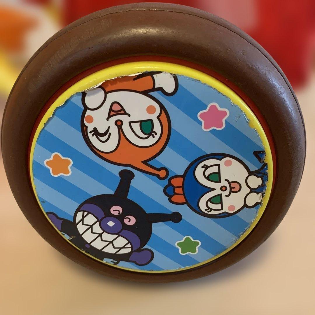 アンパンマン デラックスII 自転車 日よけ付き メロディ おしゃべりブザー