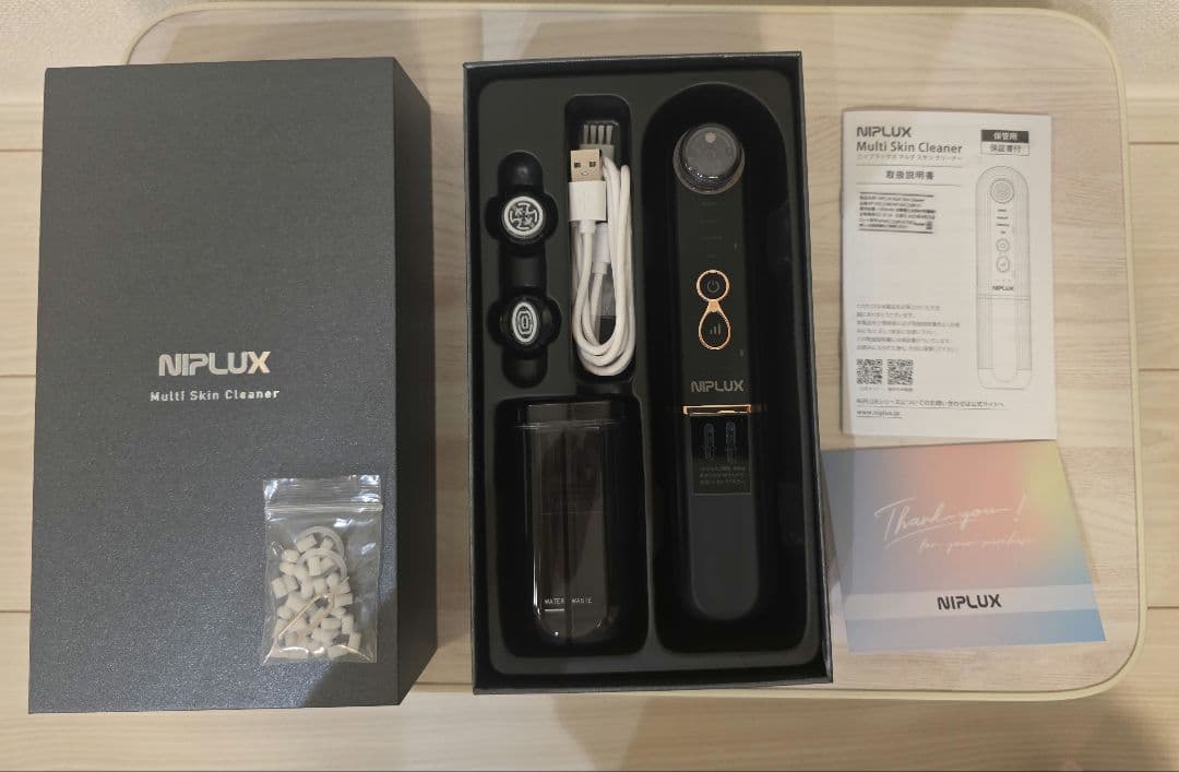 【ほぼ未使用】NIPLUX ニップラックス マルチスキンクリーナー 毛穴吸引器 楽天市場】【楽天1位】毛穴吸引器 NIPLUX マルチスキンクリーナー
