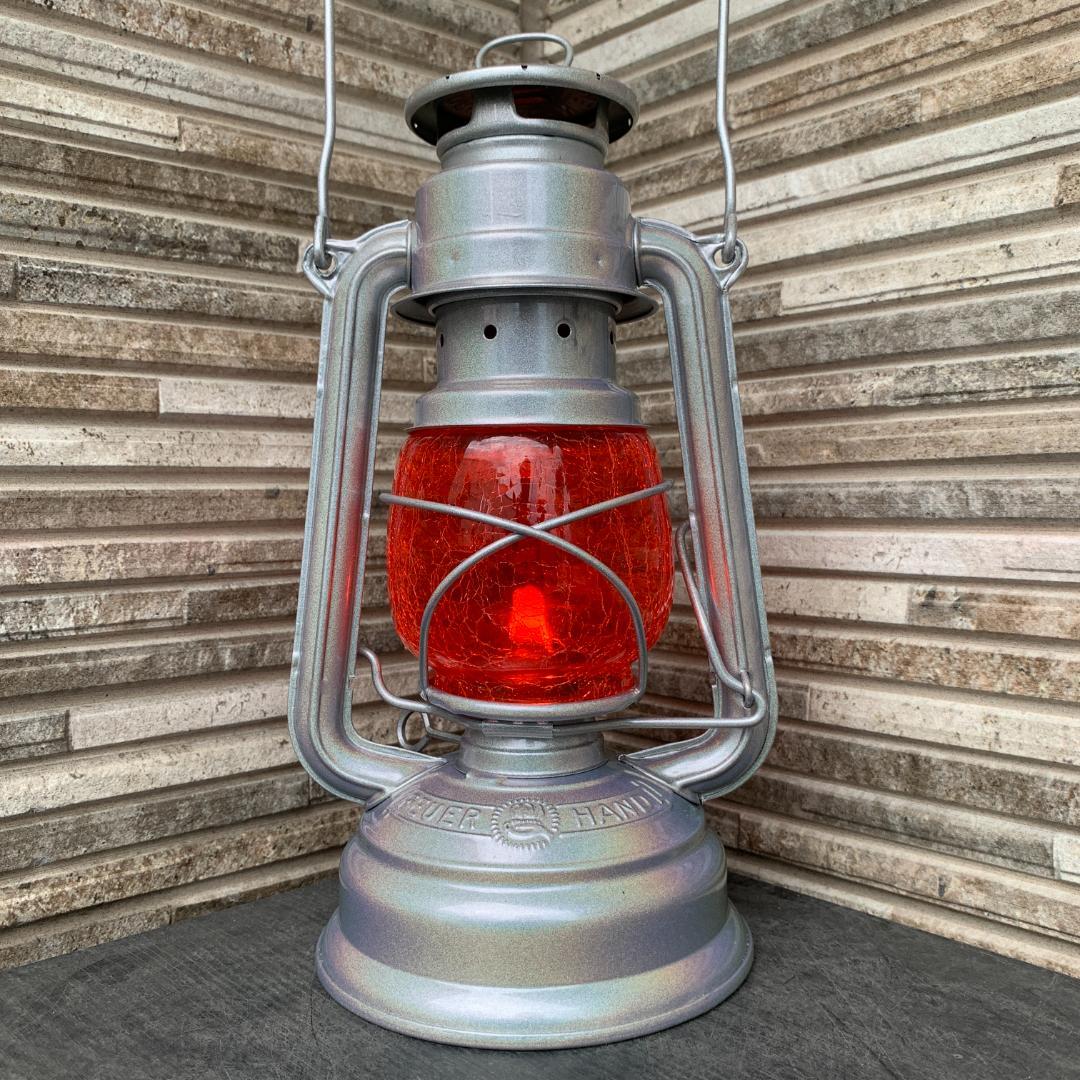 ロゴ有 限定】クラックグラス Feuerhand ホヤ 276 レッドアンバー