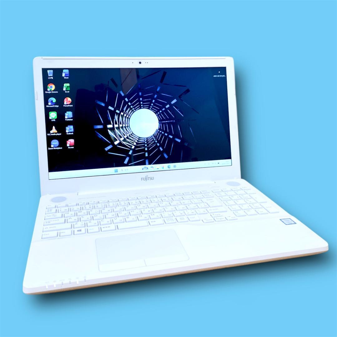 美品✨贅沢性能 4コアi7 大容量SSD512 メモリ16 オフィス2021 VETESA 新品ノートパソコン 爆買 メモリ16GB SSD512GB 日本語