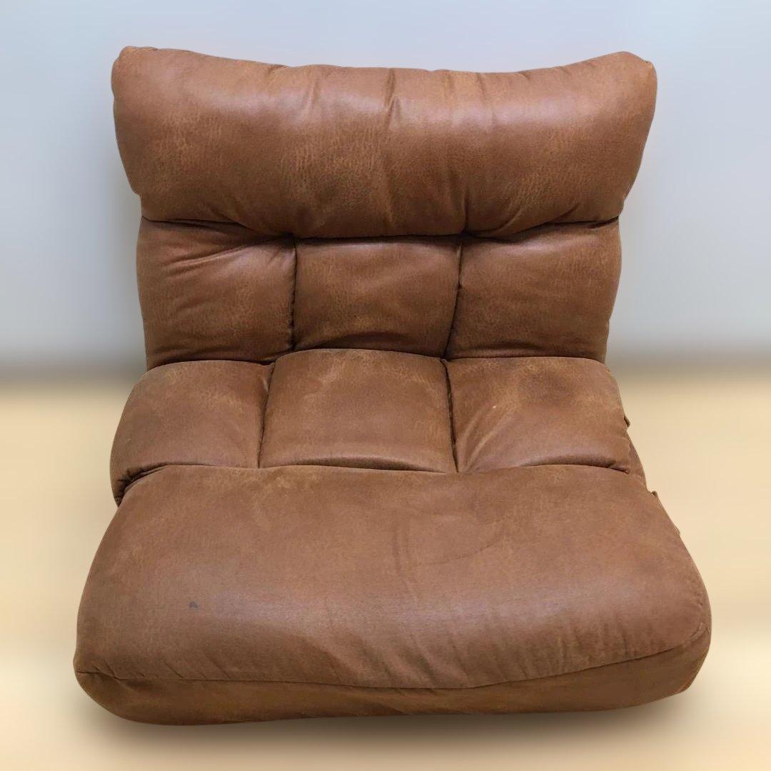 NITORI ニトリ 座椅子 1人掛け リクライニングソフ 50611 ニトリ（NITORI） つながるハイバックポケットコイル座椅子 ローソファ