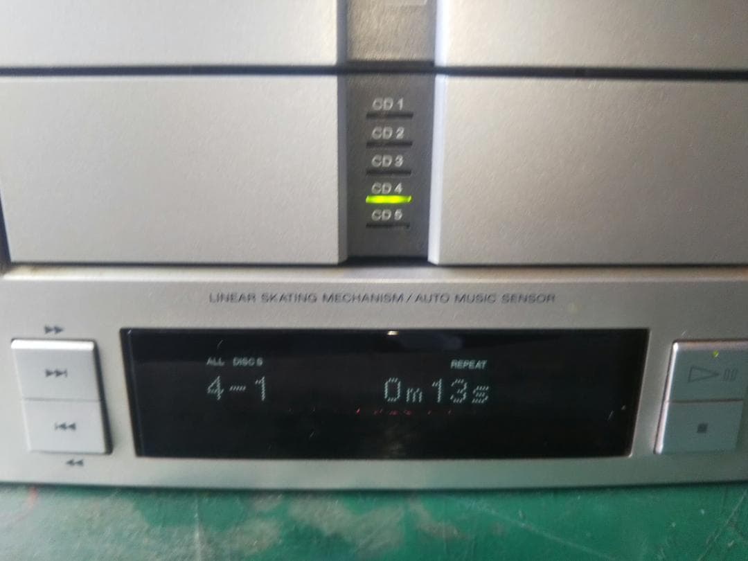 SONY CDP-MS919 整備済　5連CD機器単体　DHC-MS919の単品 SONY MDS-MS919 整備済 5連MD機器単体 DHC-MS919の単品 - メルカリ