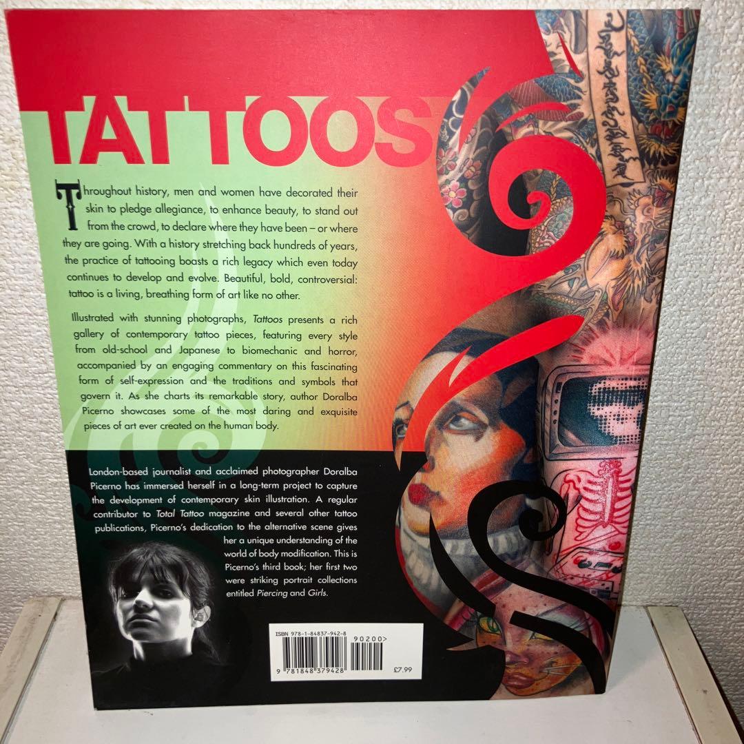 希少 TATTOOS 洋書 タトゥー写真集 本 刺青 デザイン - メルカリ