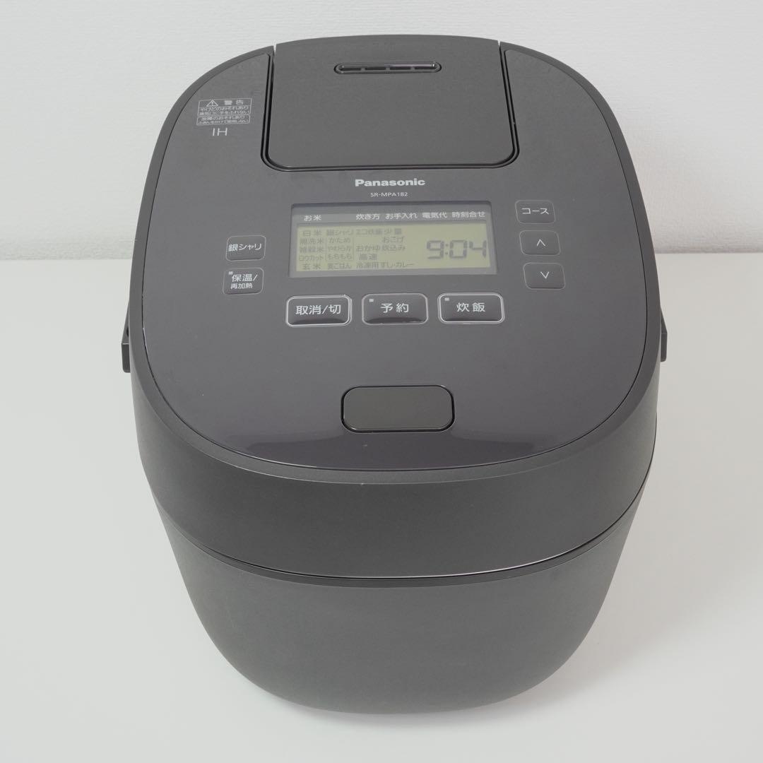 1升炊き　SR-MPA182★Panasonic（パナソニック）★炊飯器 Amazon | パナソニック 炊飯器 1升 可変圧力おどり炊き 全面発熱5段IH