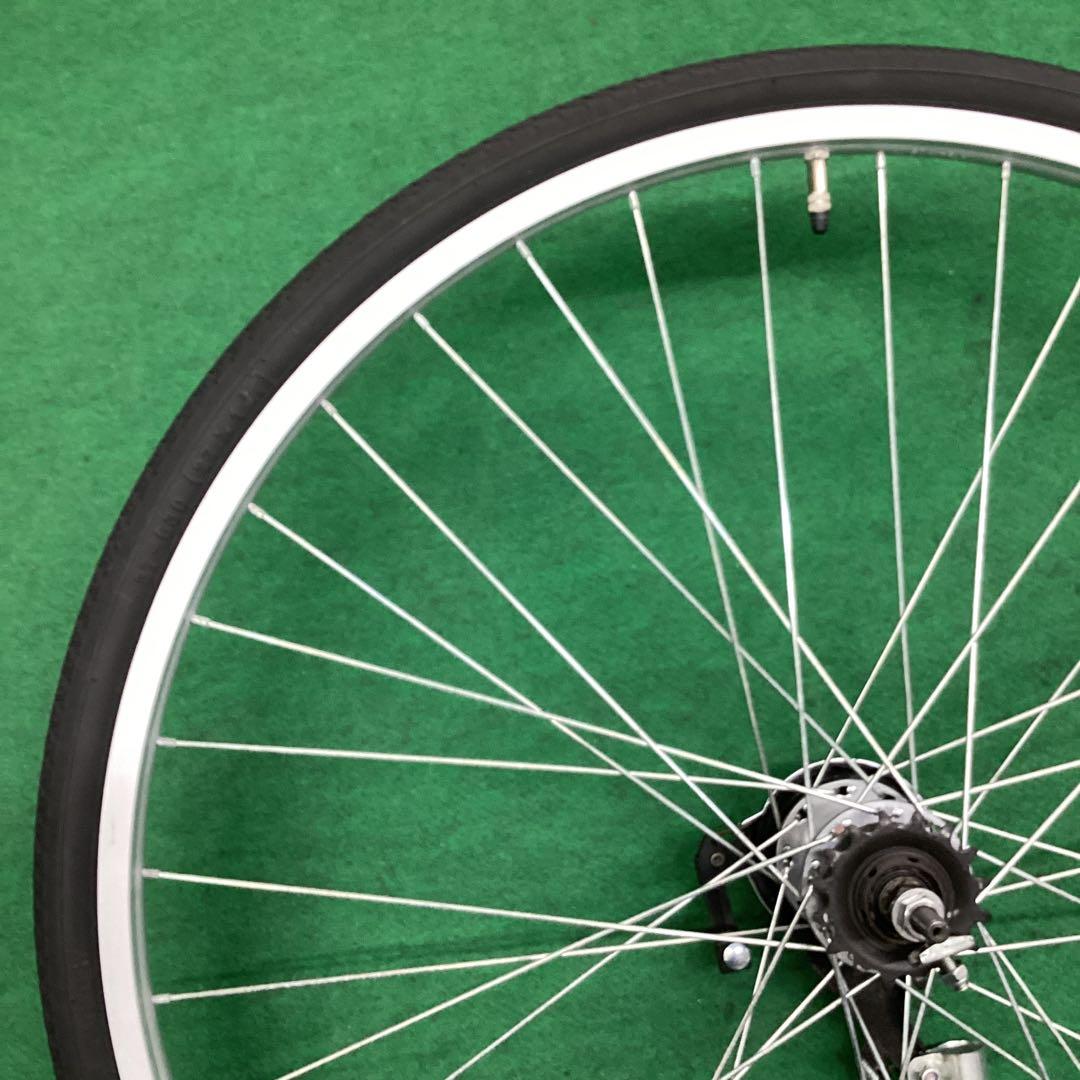 アルミリム　後輪 27x1-3/8 タイヤ付 内装3段 27インチ