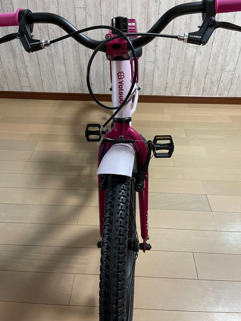 引取限定）ヨツバサイクル ピクニック20インチ ピンク色 2021年頃