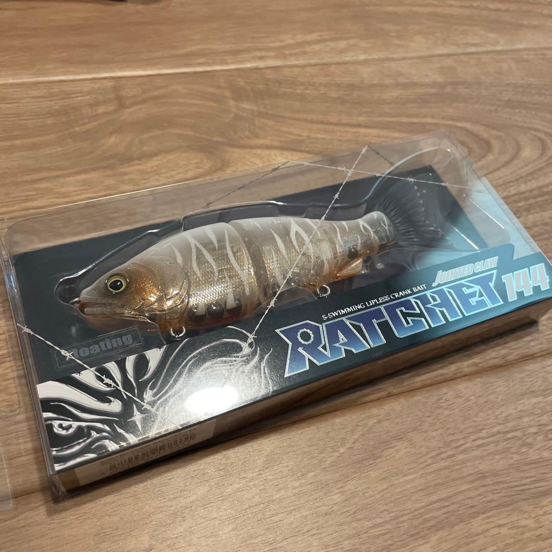 ガンクラフト ジョインテッドクロー ラチェット 144 おすずホワイト