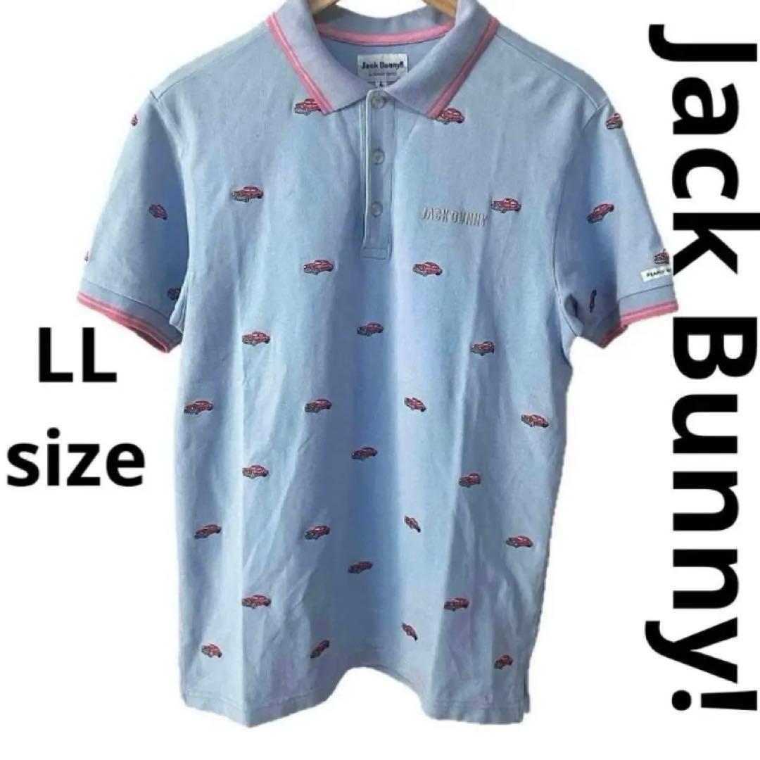Jack Bunny! ジャックバニー ゴルフシャツ 車刺繍 6（LL） | Buyee