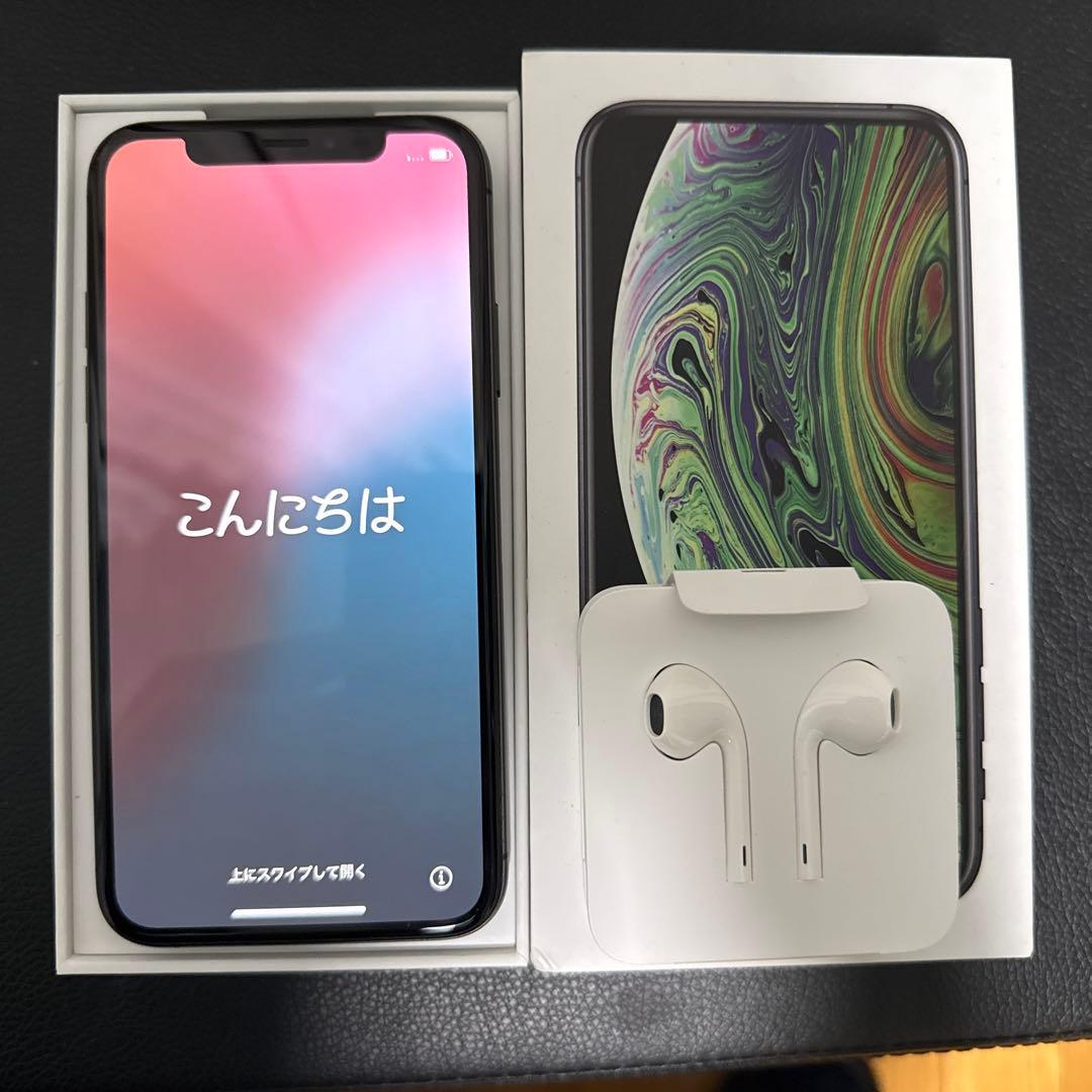 Apple iPhone Xs スペースグレー イヤフォン付き Amazon | 【整備済み品】 Apple iPhone XS 256GB スペースグレー SIM