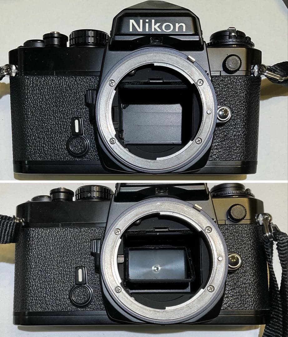 ニコン NIKON FE 本体 ベルト レンズx3 ケース レリーズ フィルター
