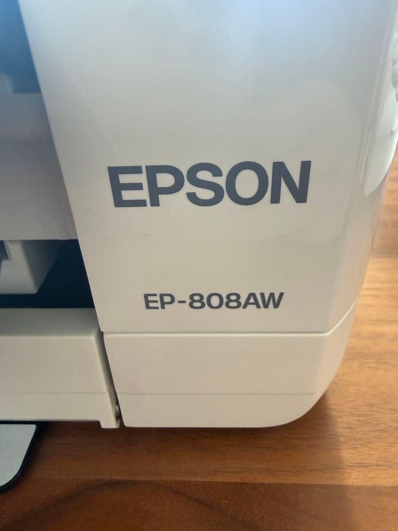 EPSON EP-808AW インクジェットプリンター 本体　ジャンク ジャンク】EPSON EP-808AW 本体/互換インク付属/動作エラーあり 部品