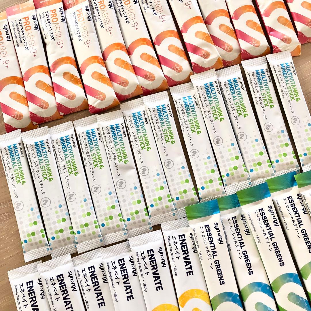 シナジー イージーワンパックセット（アルギナイン エネベイト