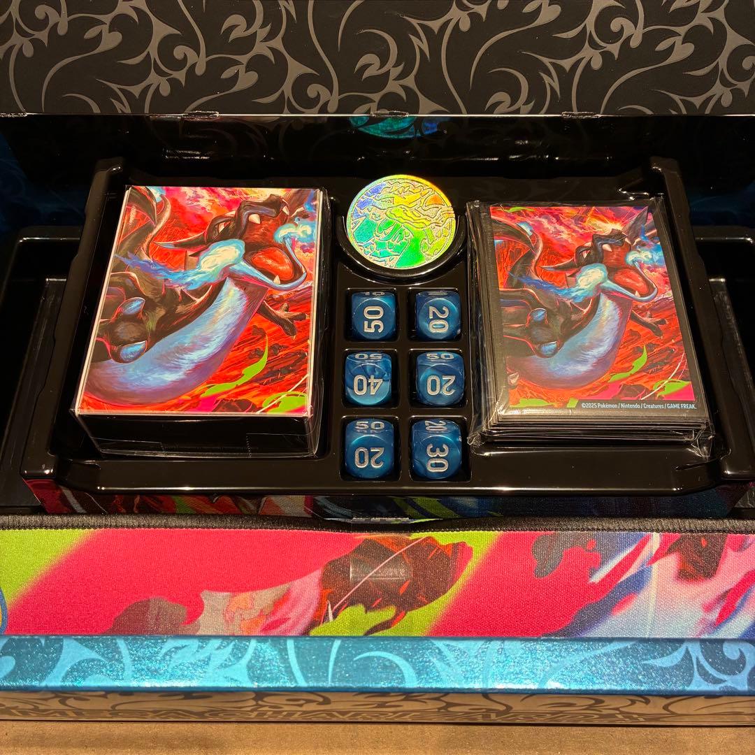 メガリザードンX ex ウルトラプレミアムコレクション　サプライセット Amazon.com: Pokémon TCG: Mega Charizard X ex Ultra-Premium