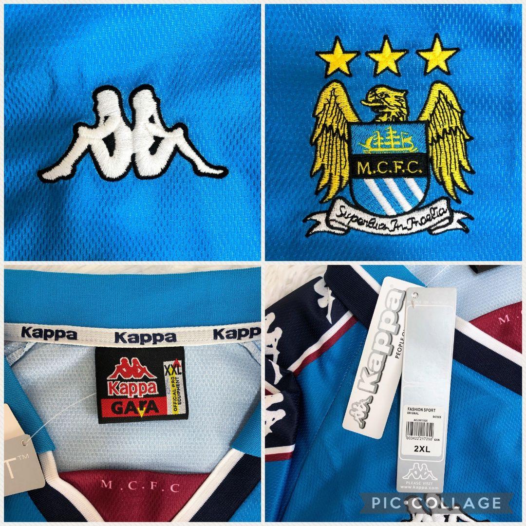 デッドストック】マンチェスターシティ 97/99 kappa 2XL オアシス