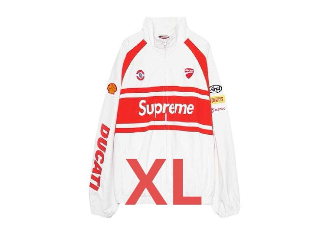 Supreme x Ducati Track Jacket Light Grey - メルカリ