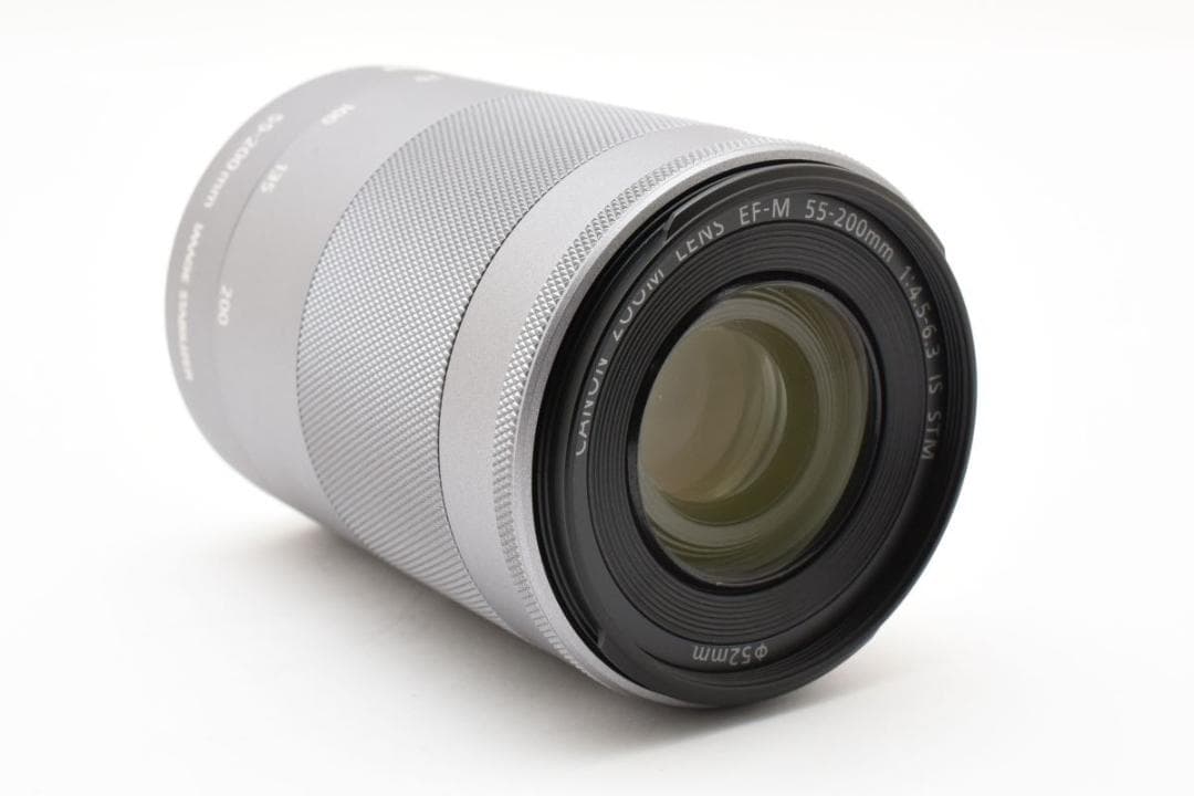 美品 Canon 55-200mm F4.5-6.3 IS STM AA3365