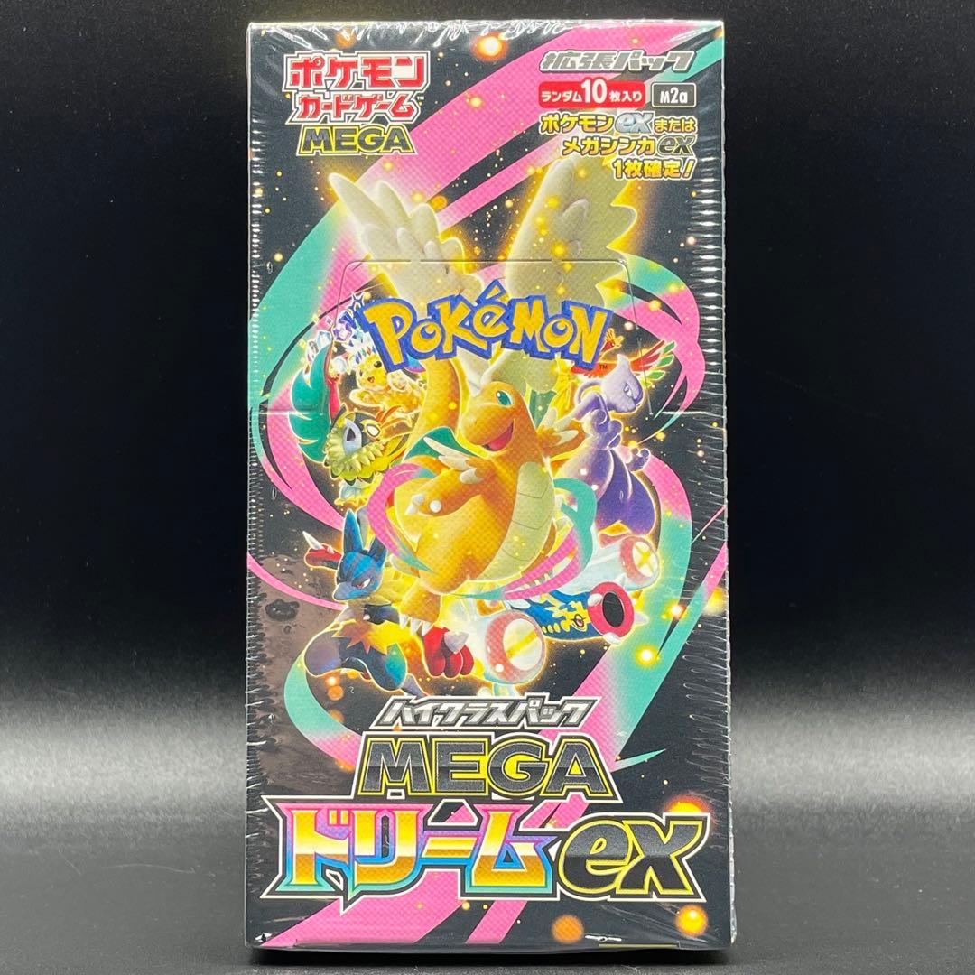 MEGAドリームEX 新品未開封BOX シュリンク付き ポケカ - メルカリ