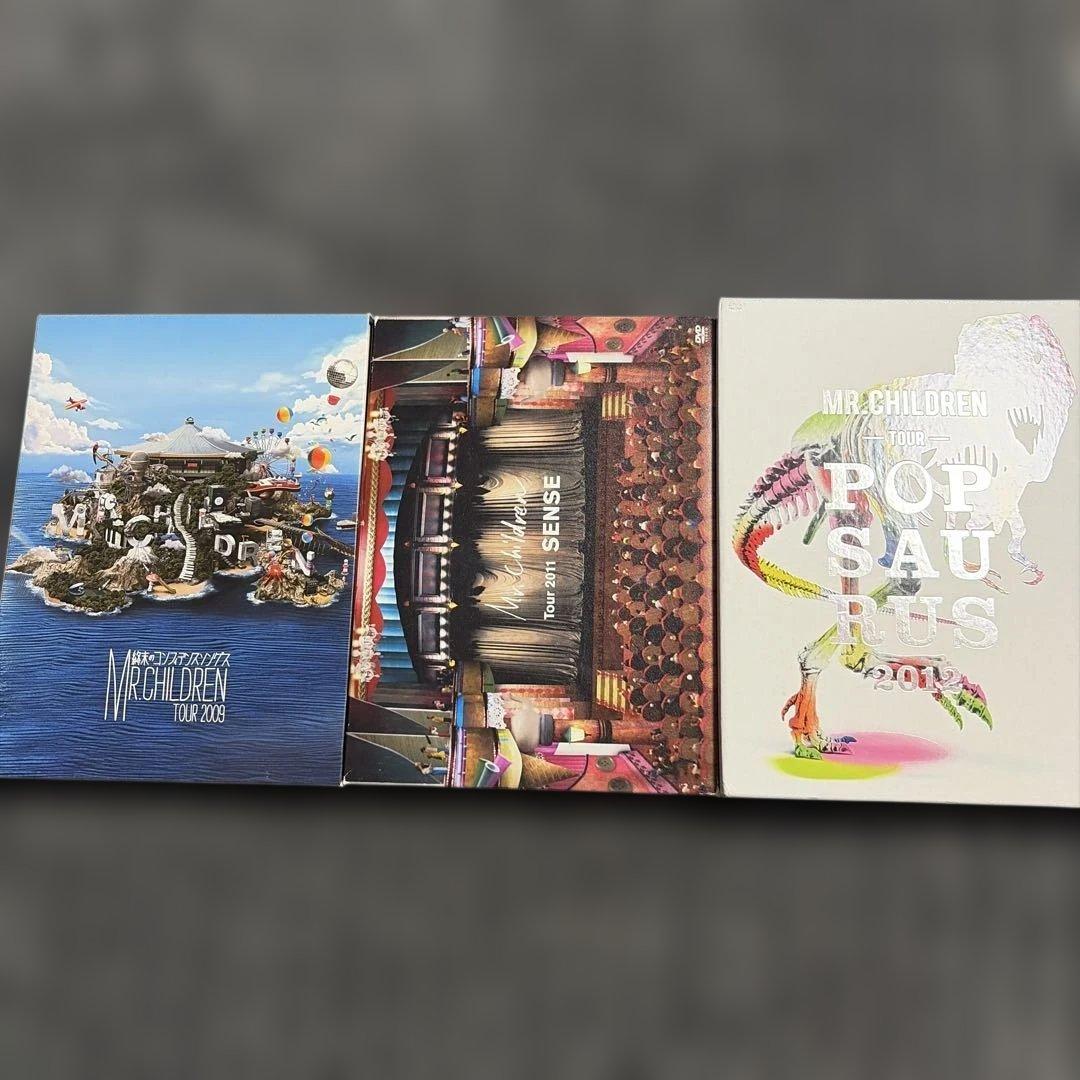 Mr.Children DVD 3枚セット - メルカリ