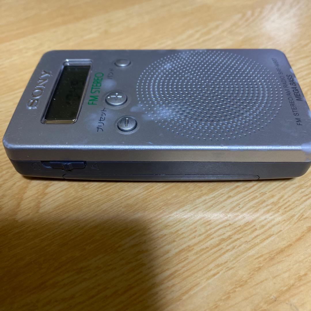 SRFーM807 ソニー ポケットラジオ - メルカリ