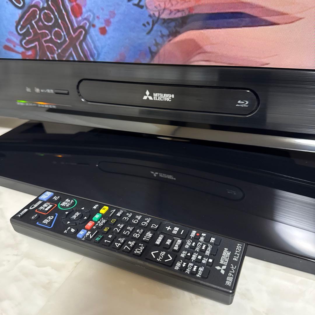 三菱 40V型LED液晶テレビ 1TB HDD内蔵、BDレコーダー録画機能付 - メルカリ