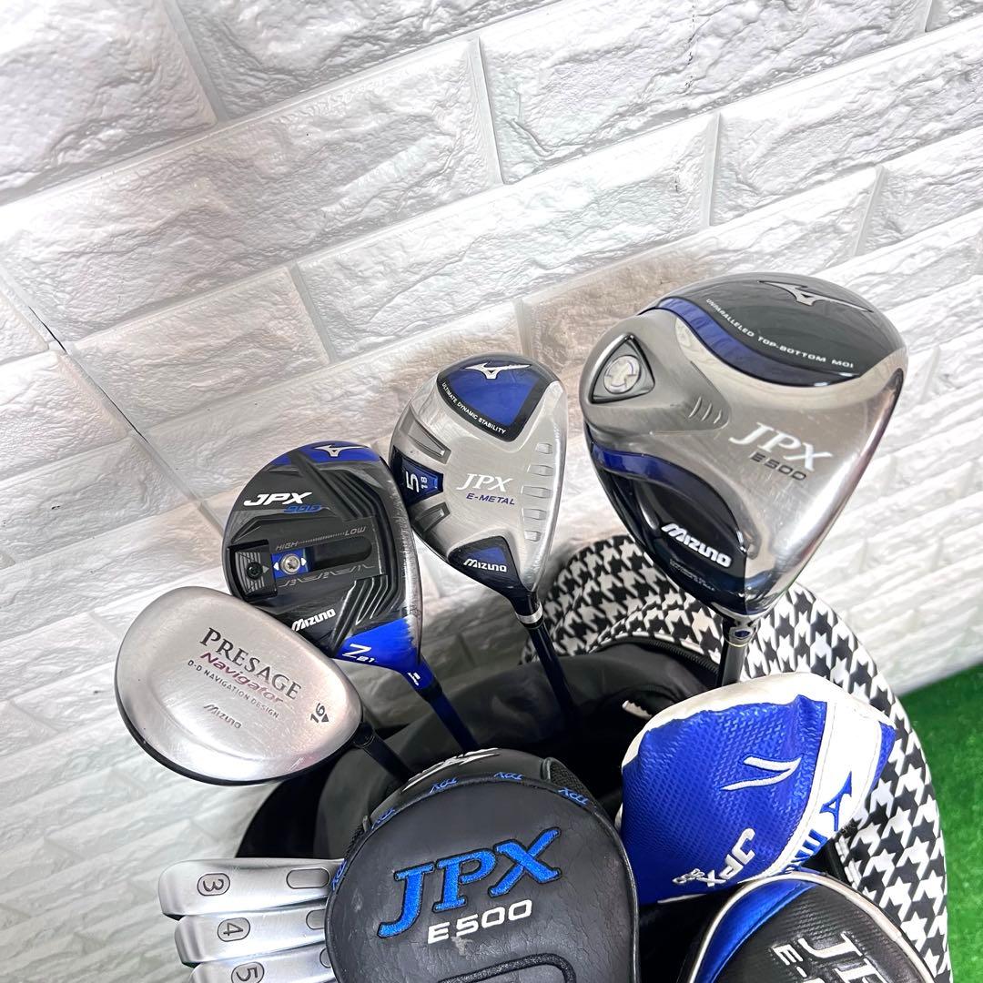 ゴルフセット 豪華 Mizuno JPX メンズ ラウンド仕様 すぐ使える