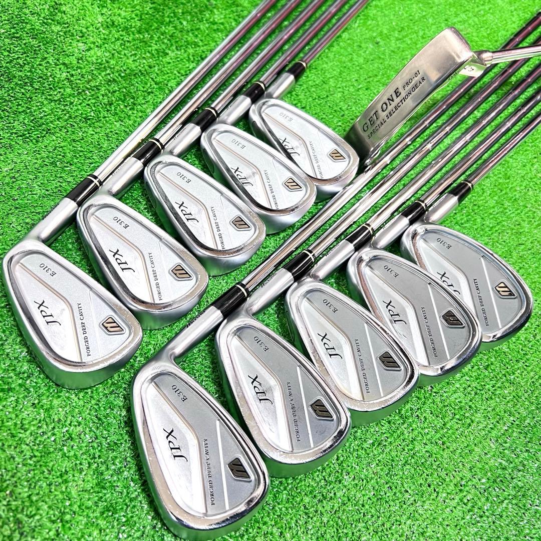 ゴルフセット 豪華 Mizuno JPX メンズ ラウンド仕様 すぐ使える