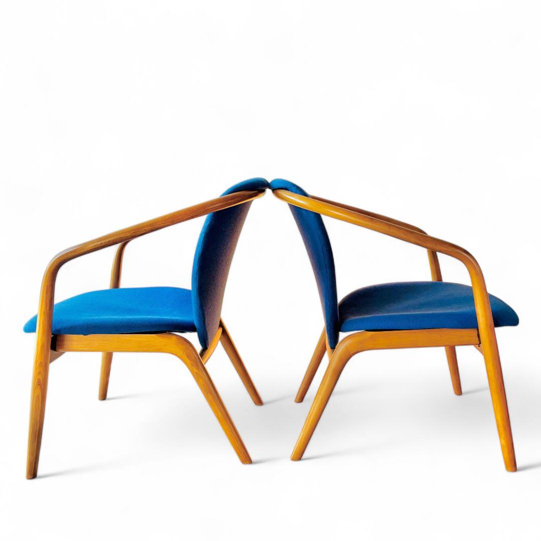 廃盤・メンテ済】飛騨産業 キツツキ マッターホルン アームチェア｜張替済