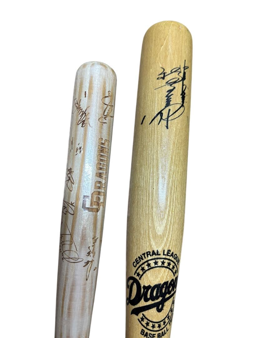 中日ドラゴンズ 直筆サイン入り バット ボール セット | Beli pada