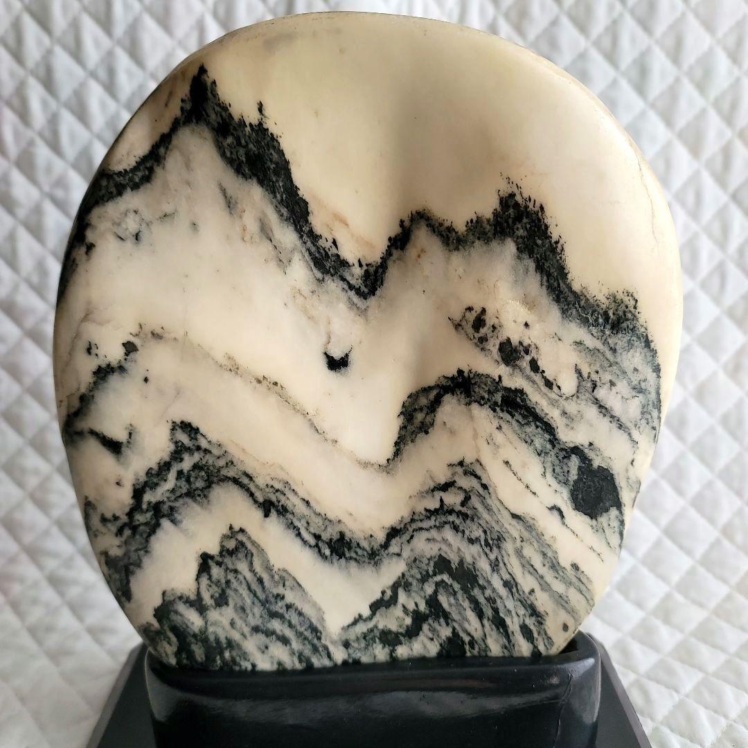 山水景石 飾り石 水石 盆石 鑑賞石 - メルカリ