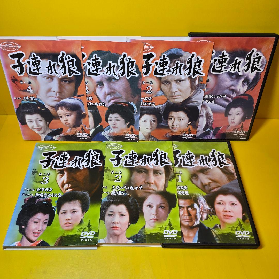 新品ケース交換済み　子連れ狼 第一巻+第二巻　DVD全7巻セット Amazon.com: 子連れ狼・第1シリーズ DVD-SET [DVD] : Movies & TV