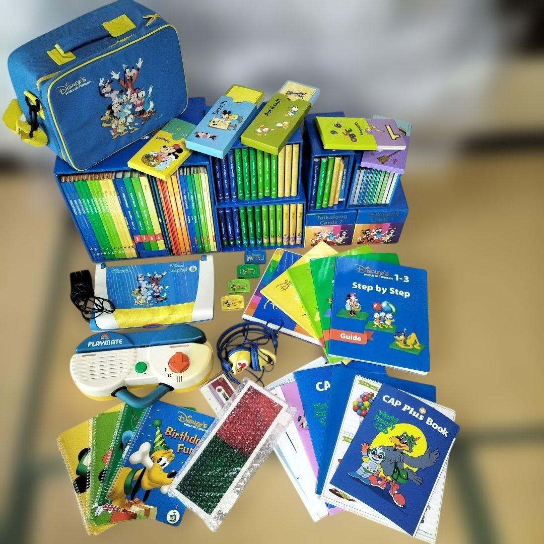 ①②セット商品》【DWEフルセット】①ディズニー英語システム シング