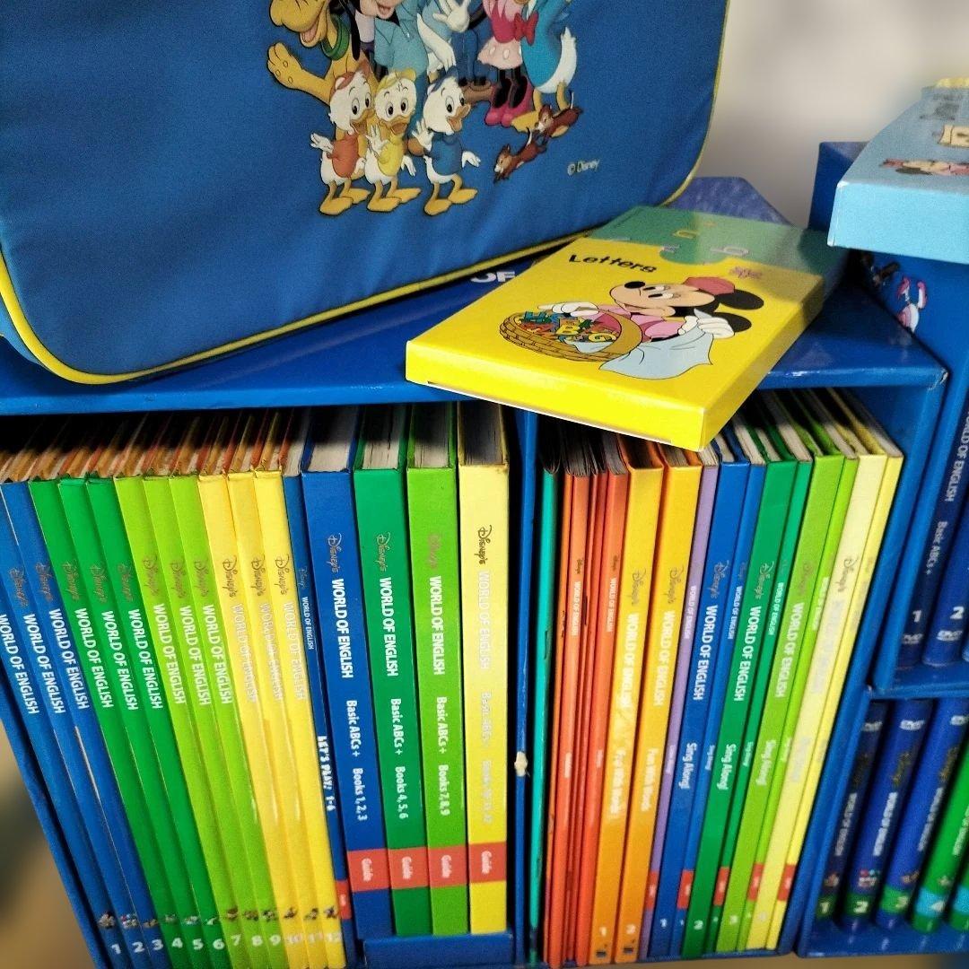 ①②セット商品》【DWEフルセット】①ディズニー英語システム シング