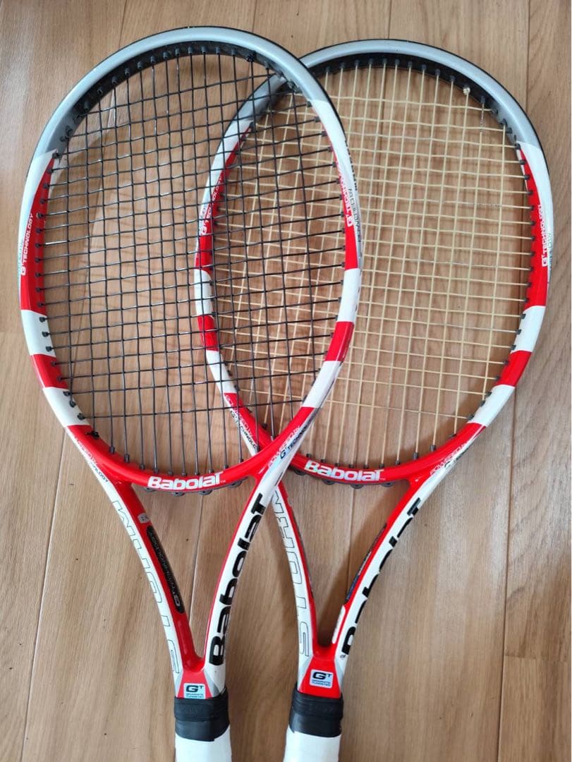 Babolat Pure Storm ラケット 2本セット Babolat - 中古 テニスラケット バボラ ピュア ストーム チーム MP【一