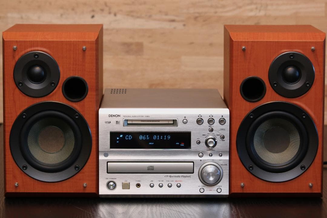 DENON　D-MS3　CD/MD/TUNER/USB　コンポ+スピーカー　美品 DENON D-MS3 CD/MD/TUNER/USB コンポ+スピーカー 美品 - メルカリ