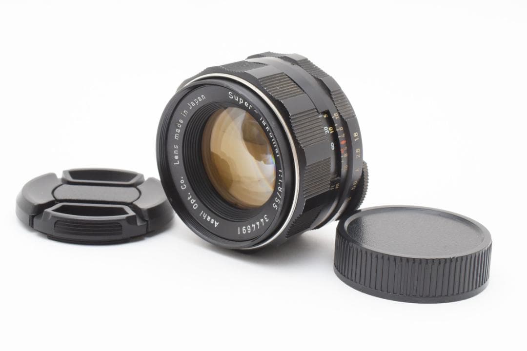虹色フレア】 後期型 Super Takumar 55mm F1.8 Y137 - メルカリ